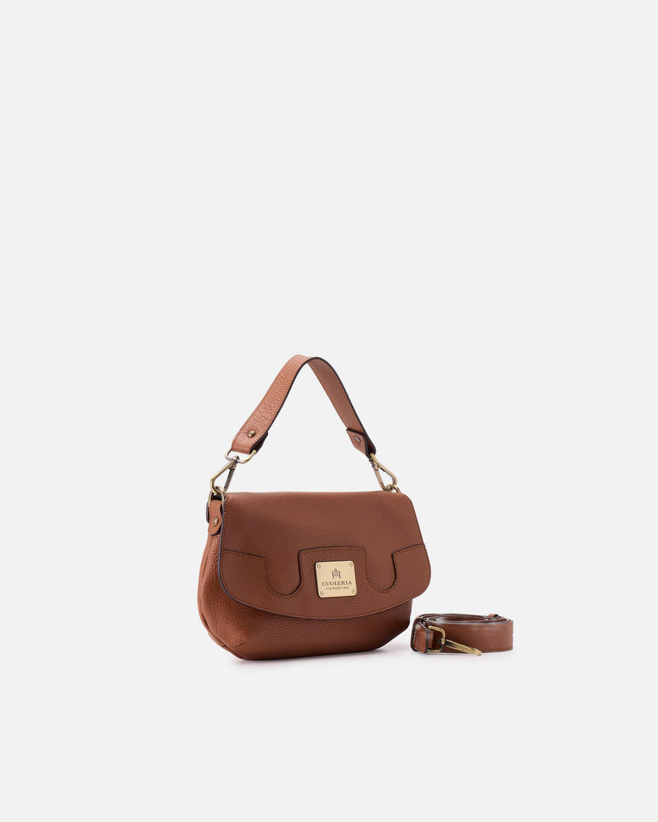 FLAP BAG Caramel  - Messenger Bags - Women's Bags - Bags - Cuoieria Fiorentina