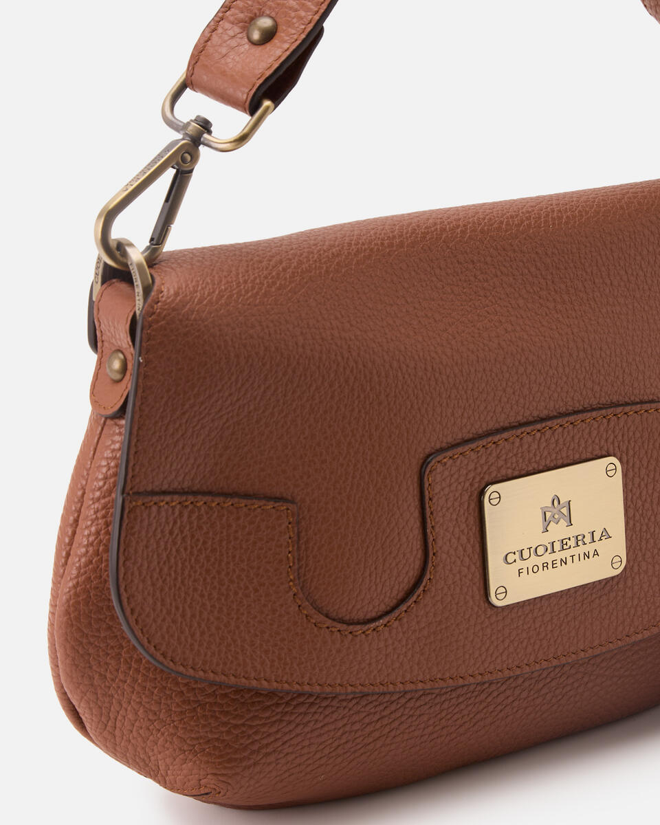 FLAP BAG Caramel  - Messenger Bags - Women's Bags - Bags - Cuoieria Fiorentina