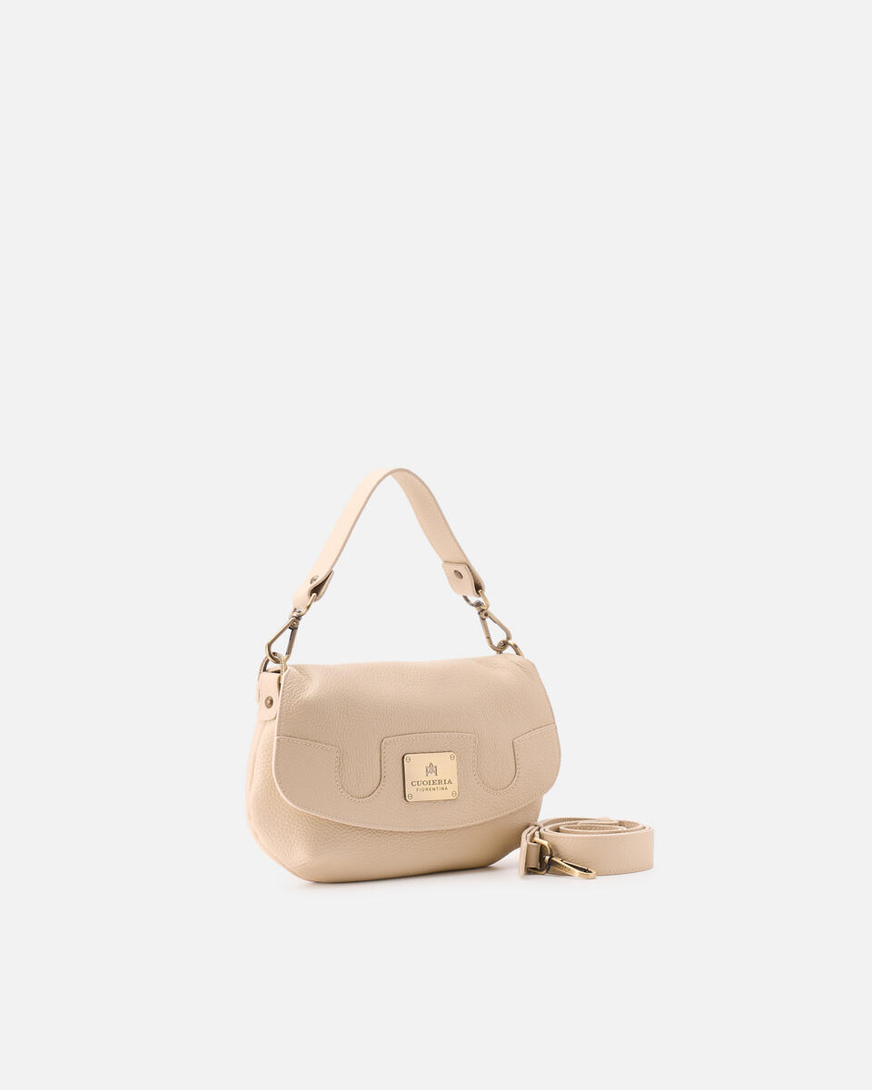 Bella selleria flap bag Prosecco  - Messenger - Borse Donna - Borse - Cuoieria Fiorentina