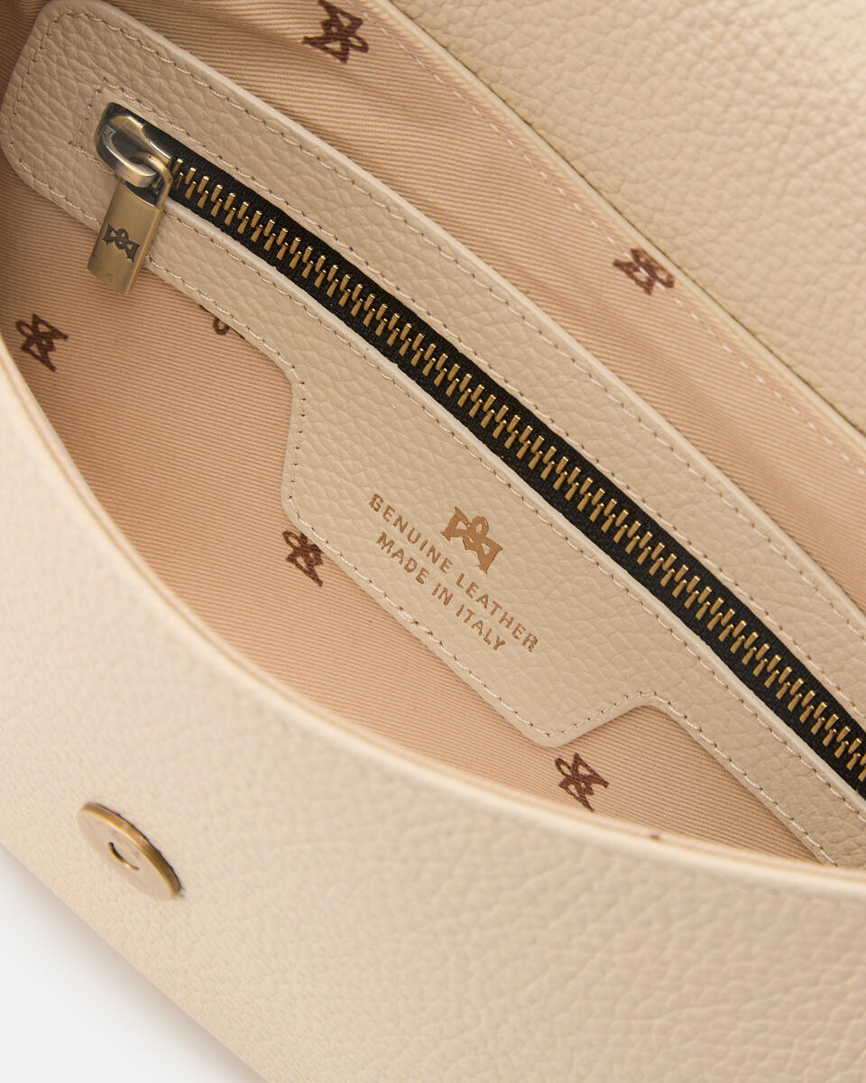Bella selleria flap bag Prosecco  - Messenger - Borse Donna - Borse - Cuoieria Fiorentina