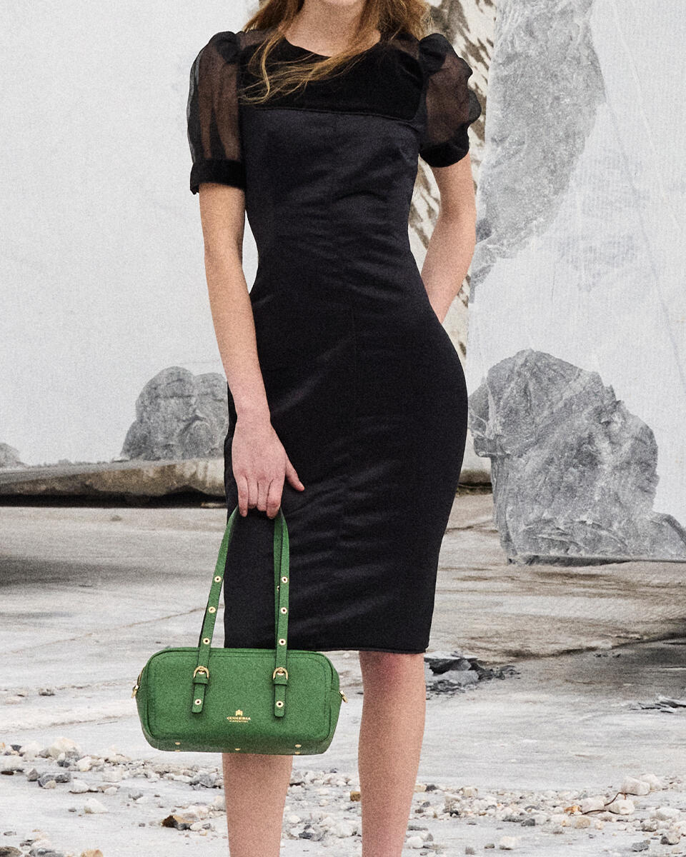 Eva soft duffle Cioccolato  - Borse A Spalla - Borse Donna - Borse - Cuoieria Fiorentina