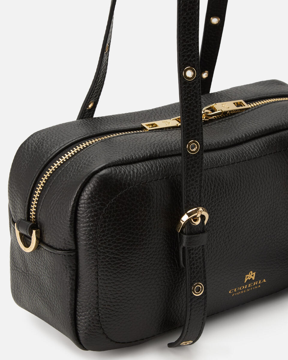 DUFFLE BAG Black  - Shoulder Bags - Women's Bags - Bags - Cuoieria Fiorentina