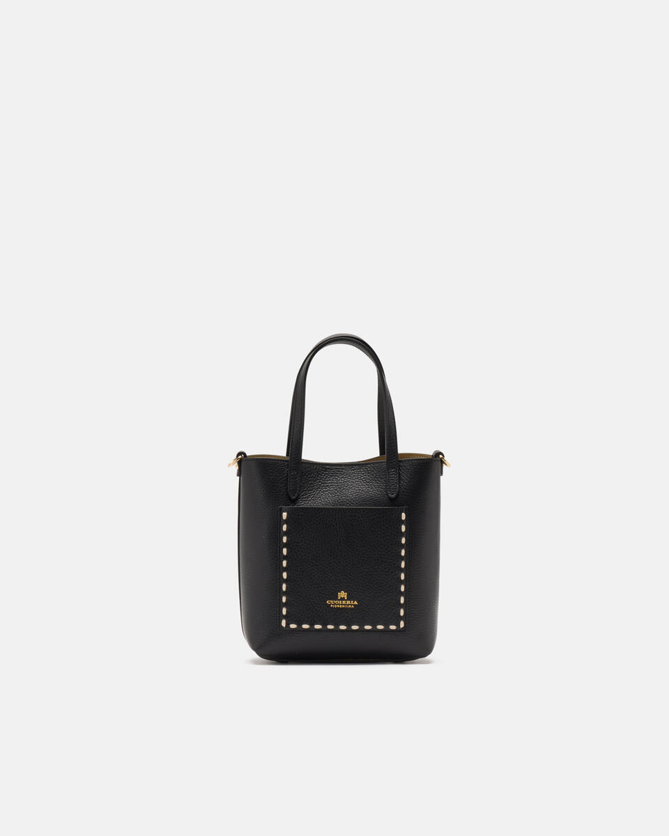 Small tote bag Black  - Tote Bags - Women's Bags - Bags - Cuoieria Fiorentina