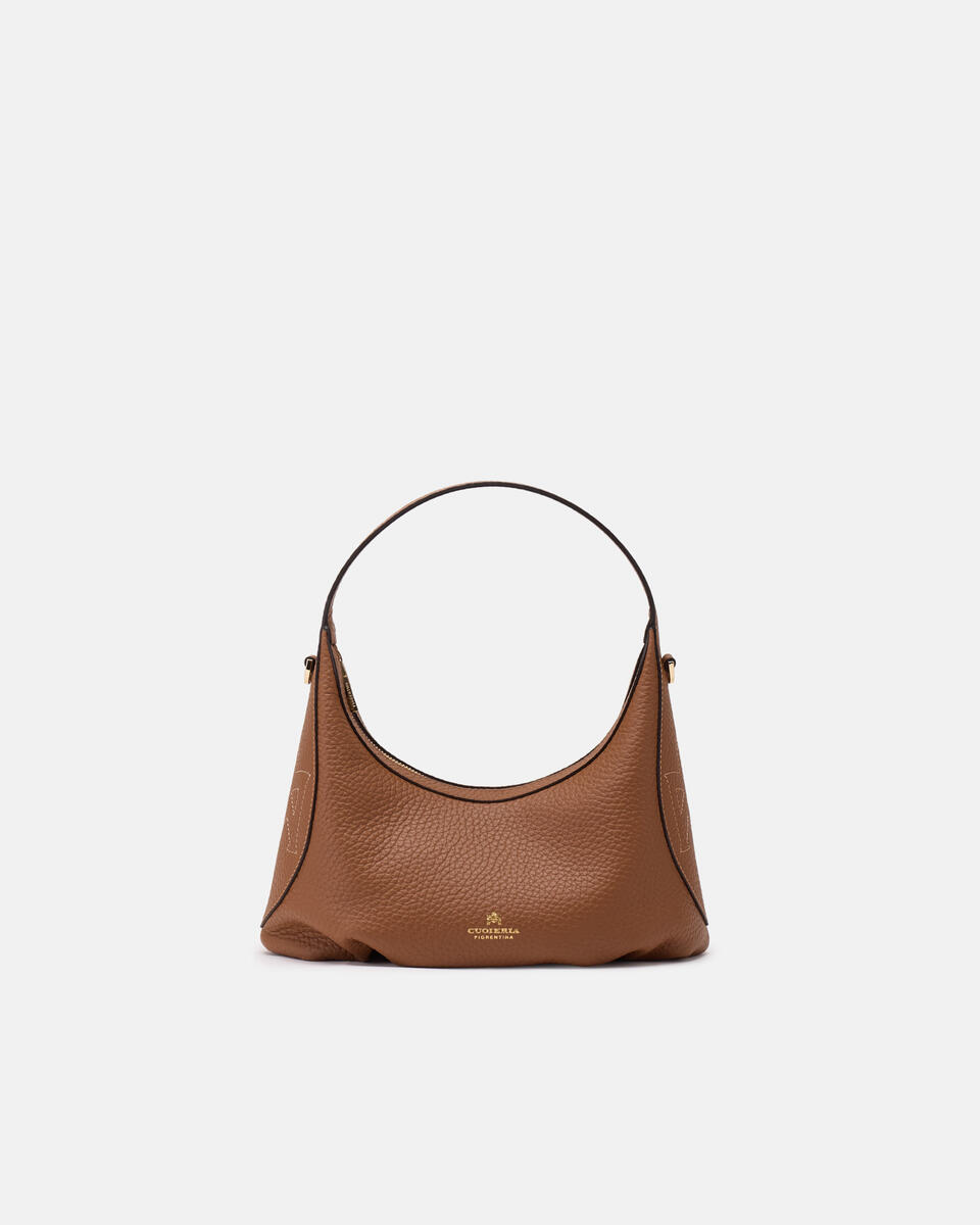 Maxima small hobo Caramel  - Borse A Spalla - Borse Donna - Borse - Cuoieria Fiorentina