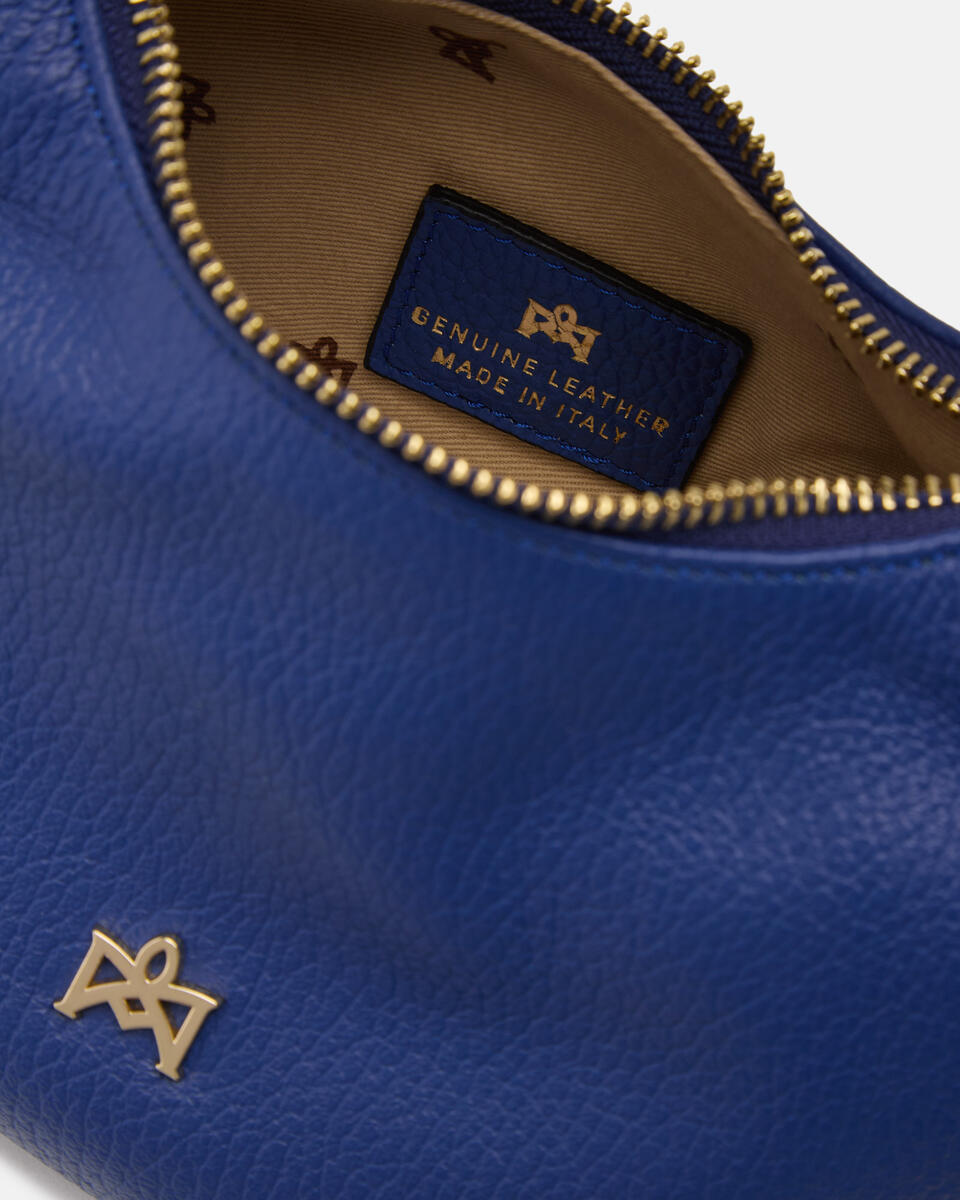 Chop small hobo Bluette  - Borse A Spalla - Borse Donna - Borse - Cuoieria Fiorentina