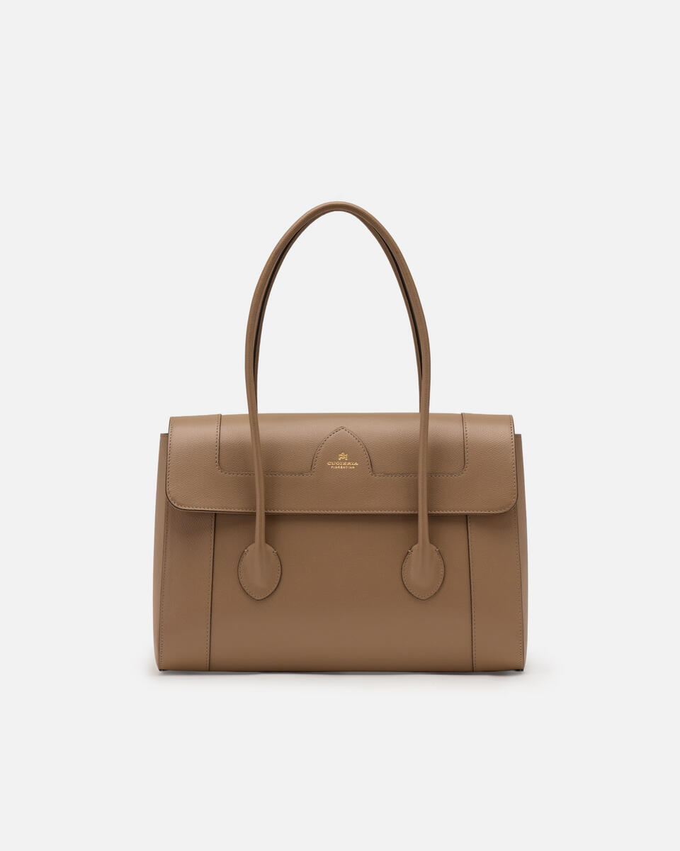 Astrid shopping bag Desert  - Shopping - Borse Donna - Borse - Cuoieria Fiorentina