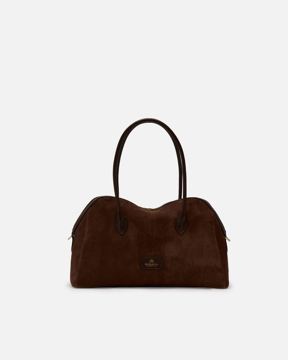 Emma Boho Shopping Cioccolato  - Shopping - Borse Donna - Borse - Cuoieria Fiorentina