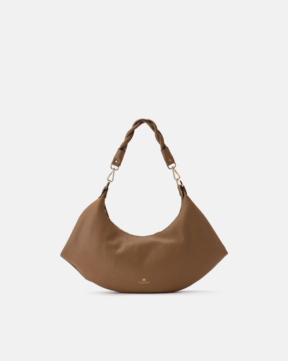 HOBO BAG Desert  - Shoulder Bags - Women's Bags - Bags - Cuoieria Fiorentina