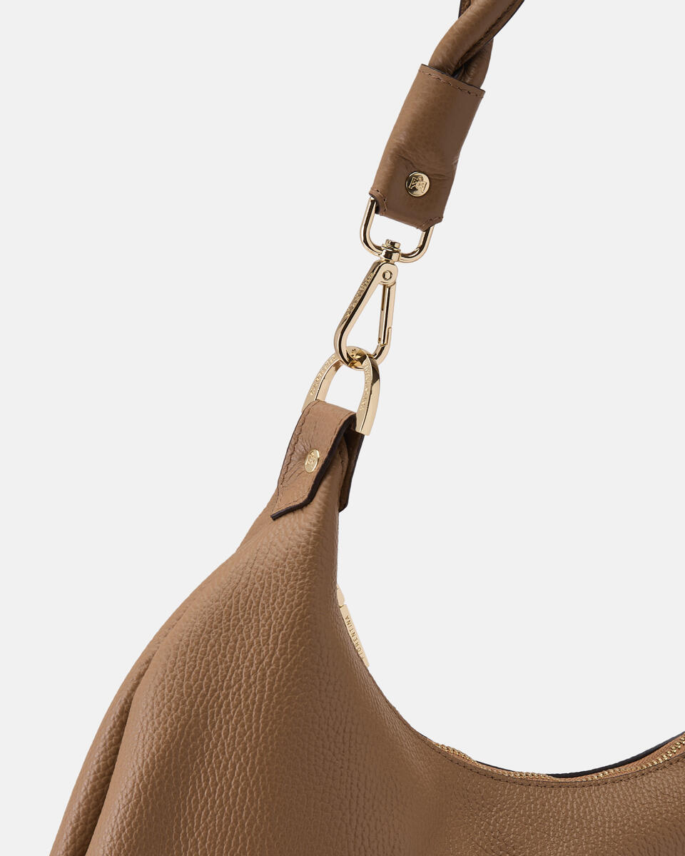 HOBO BAG Desert  - Shoulder Bags - Women's Bags - Bags - Cuoieria Fiorentina