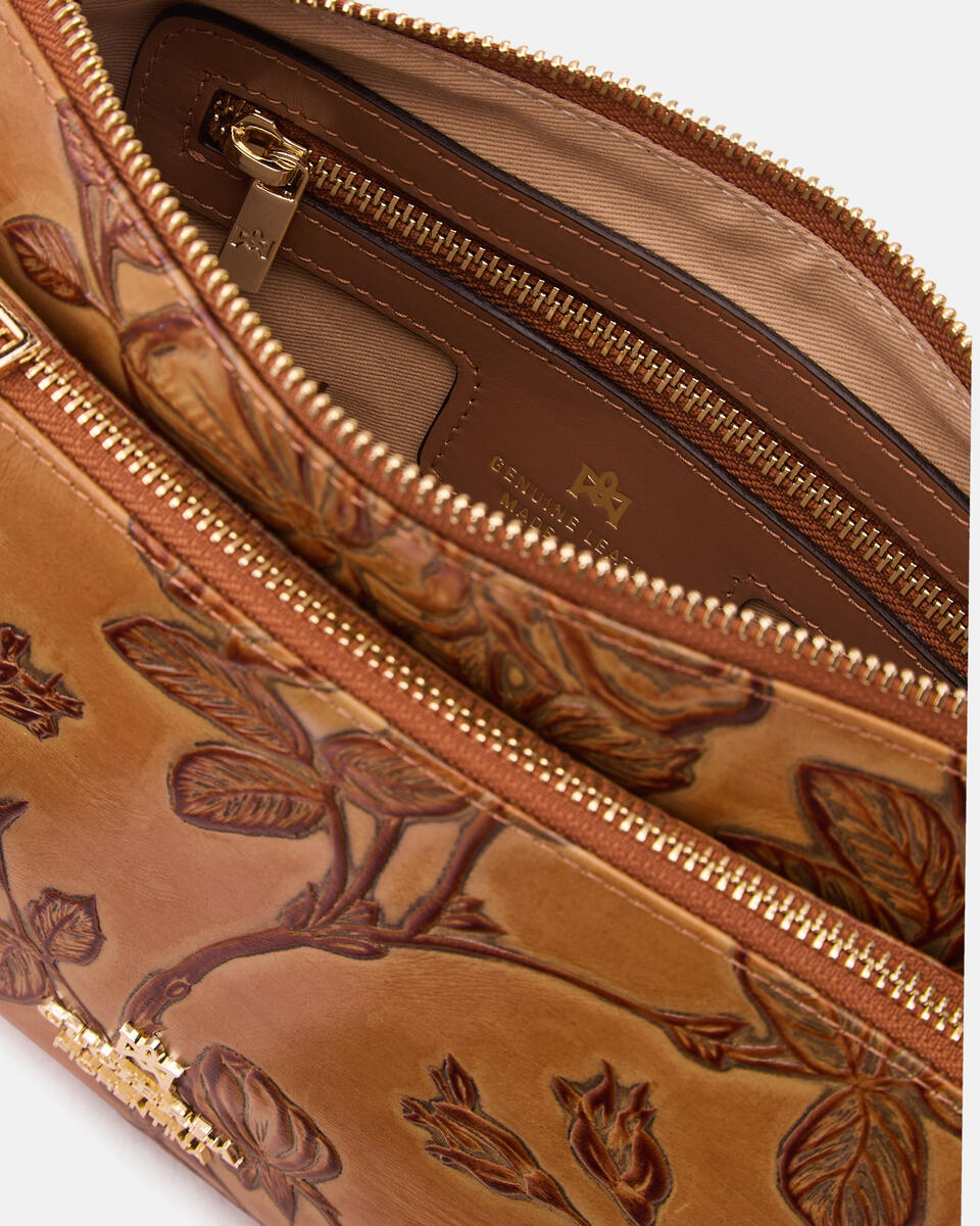 POUCH Beige  - Crossbody Bags - Women's Bags - Bags - Cuoieria Fiorentina