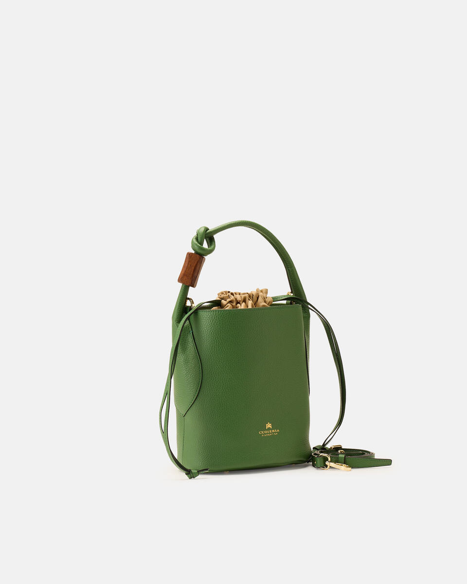 SMALL BUCKET Aloe  - Bucket Bags - Women's Bags - Bags - Cuoieria Fiorentina
