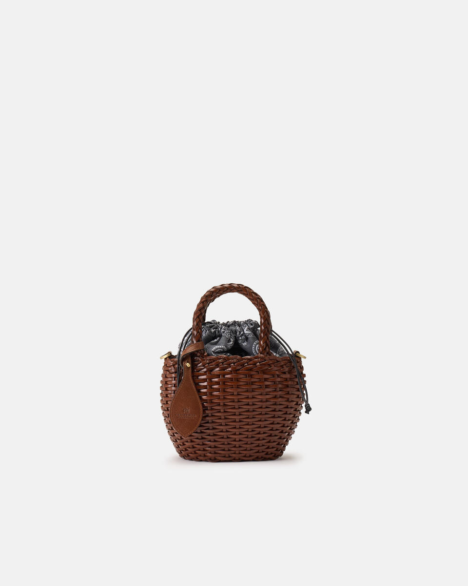 SMALL TOTE BAG Brown  - Tote Bags - Women's Bags - Bags - Cuoieria Fiorentina