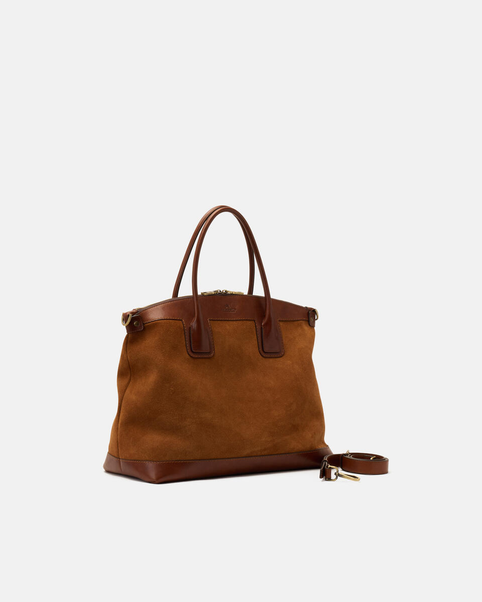 TOTE BAG Brown  - Tote Bags - Women's Bags - Bags - Cuoieria Fiorentina