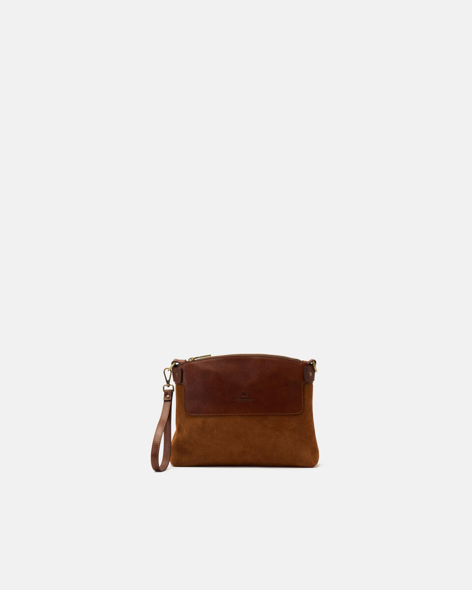Greg pouch Marrone  - Pochette - Borse Uomo - Borse - Cuoieria Fiorentina