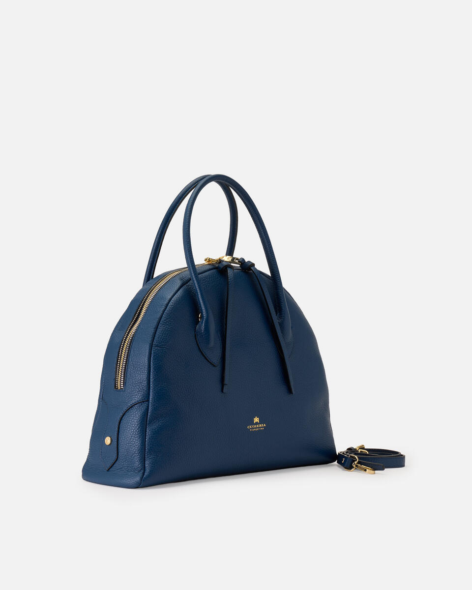 LARGE BOWLING BAG Ocean  - Tote Bags - Women's Bags - Bags - Cuoieria Fiorentina