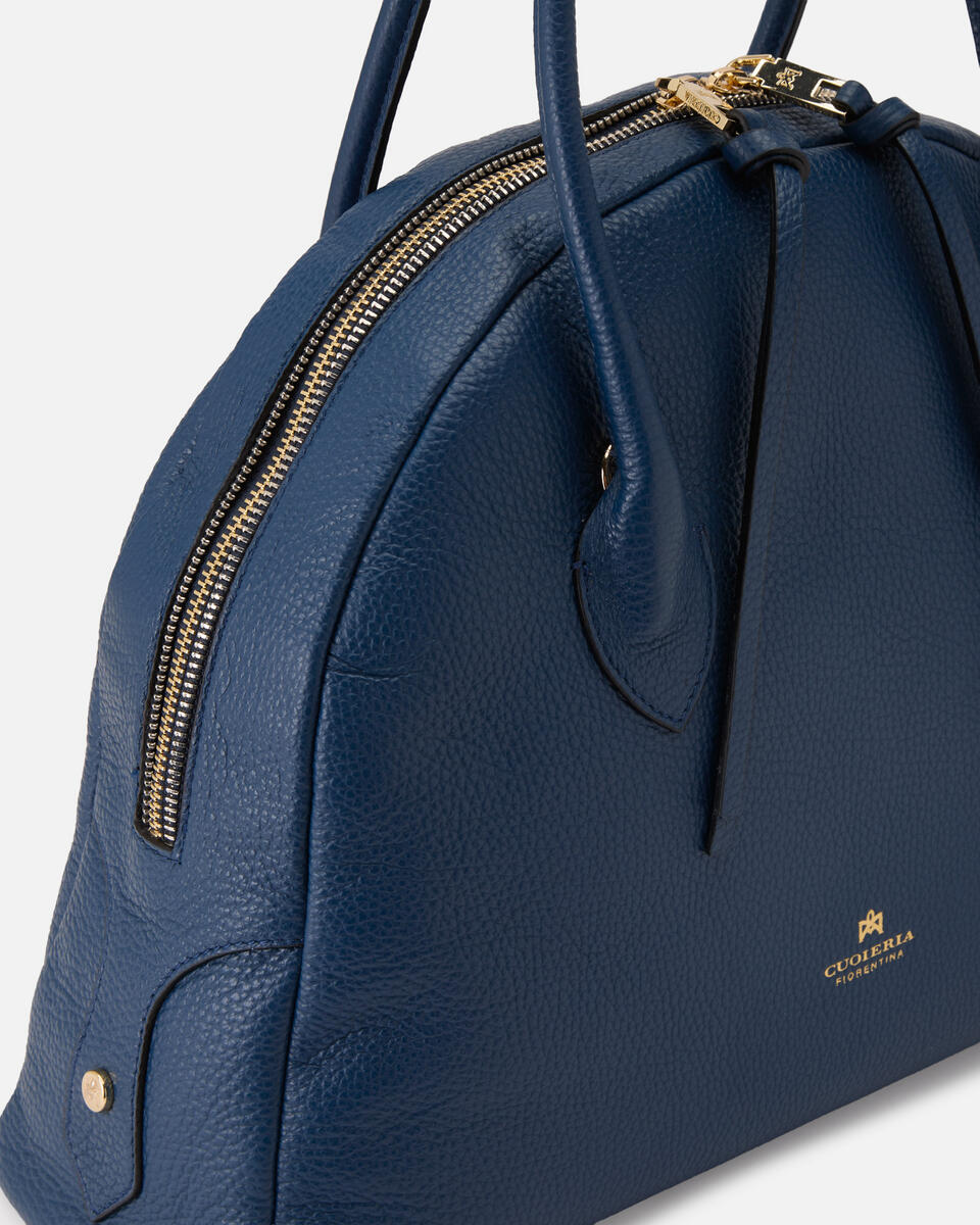 LARGE BOWLING BAG Ocean  - Tote Bags - Women's Bags - Bags - Cuoieria Fiorentina