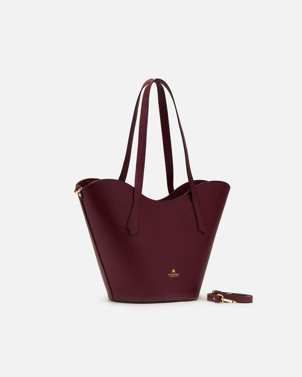 Wave Shopping bag Bordeaux  - Shopping - Borse Donna - Borse - Cuoieria Fiorentina