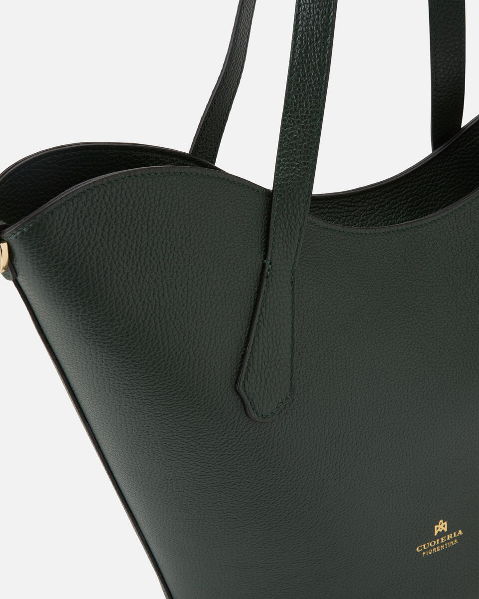 Wave Shopping bag Muschio  - Shopping - Borse Donna - Borse - Cuoieria Fiorentina