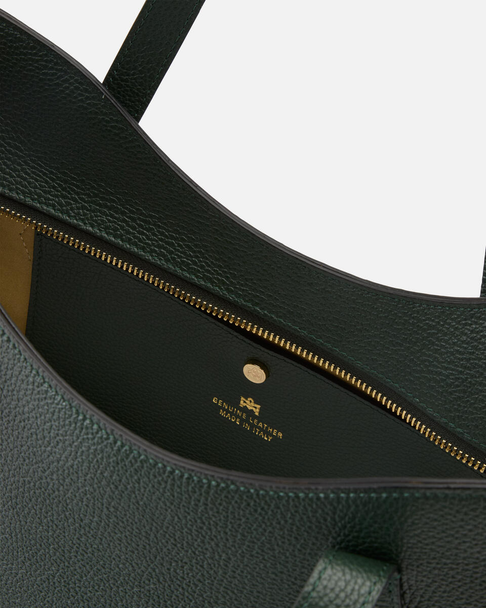 Wave Shopping bag Muschio  - Shopping - Borse Donna - Borse - Cuoieria Fiorentina