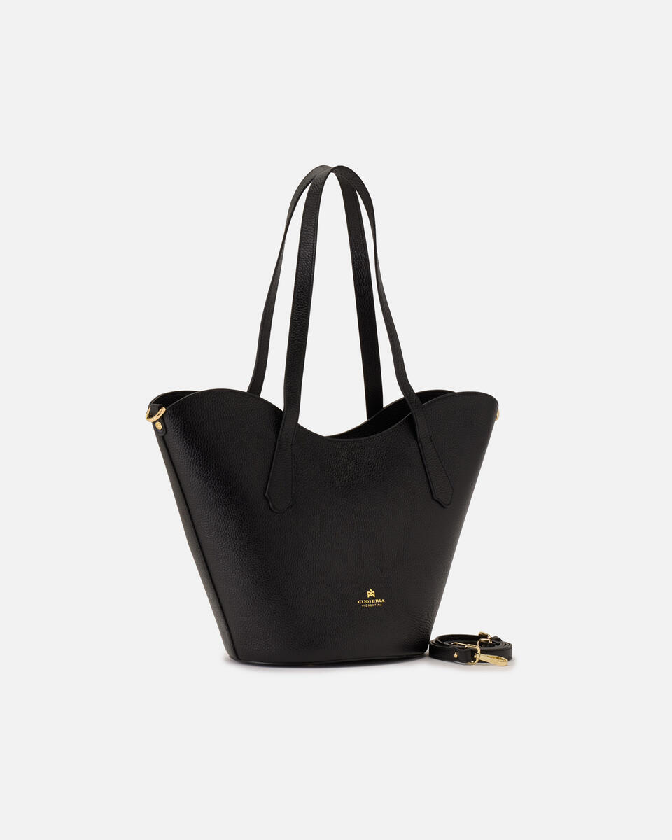 Wave Shopping bag Nero  - Shopping - Borse Donna - Borse - Cuoieria Fiorentina