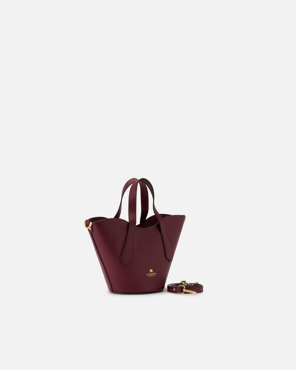 SMALL TOTE BAG Bordeaux  - Tote Bags - Women's Bags - Bags - Cuoieria Fiorentina