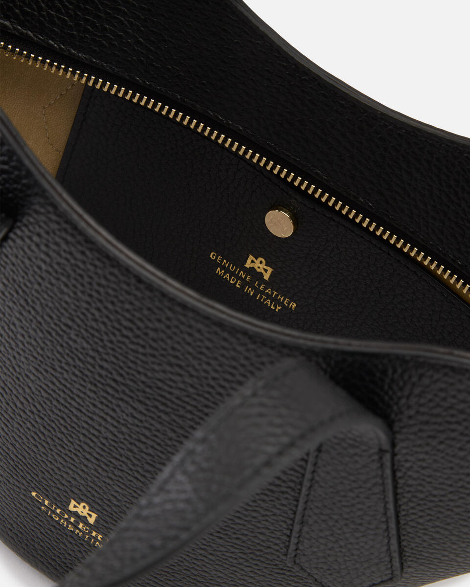 Wave Small Tote Nero  - Tote Bag - Borse Donna - Borse - Cuoieria Fiorentina