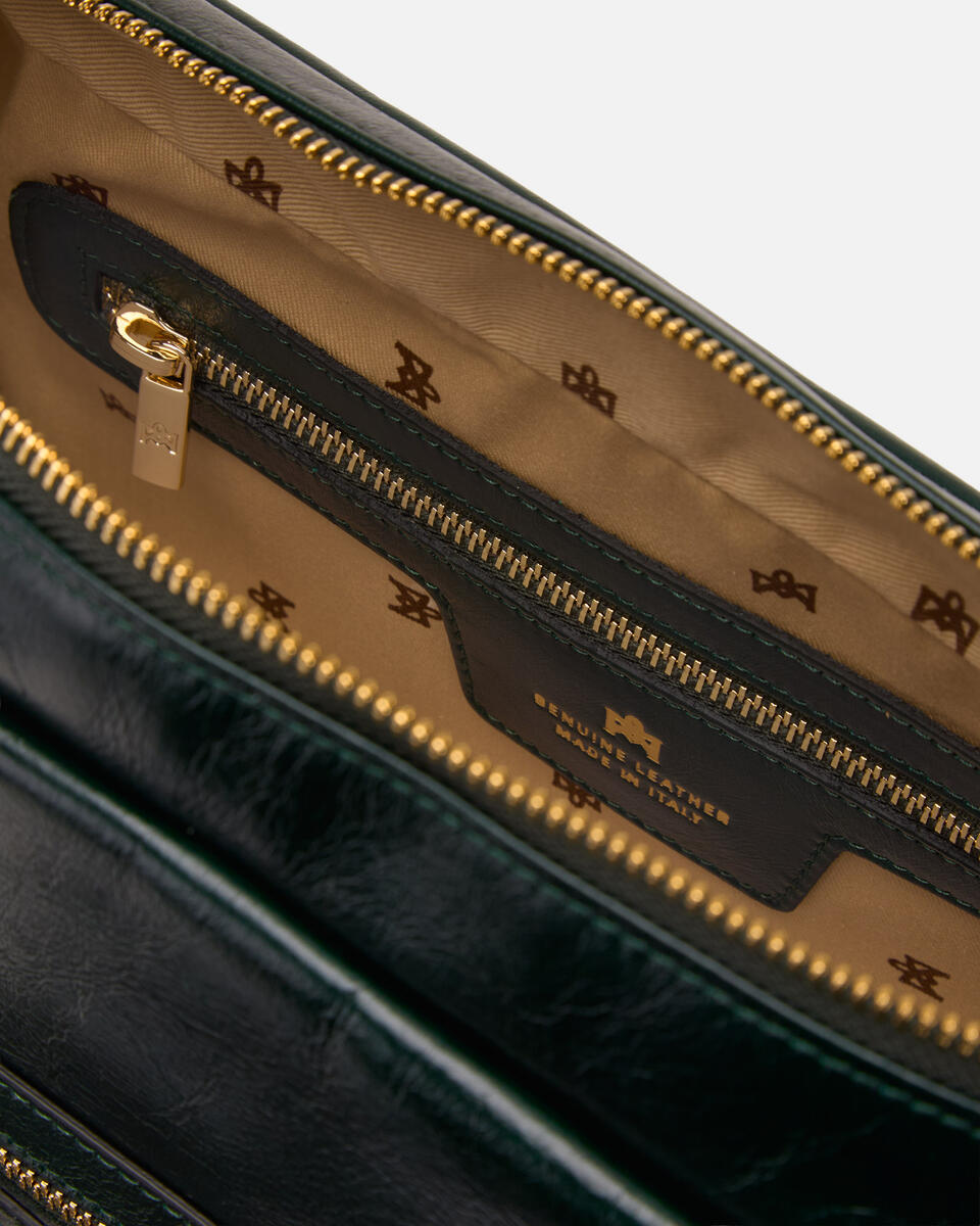 Cameron Large Camera Bag Muschio  - Borse A Spalla - Borse Donna - Borse - Cuoieria Fiorentina