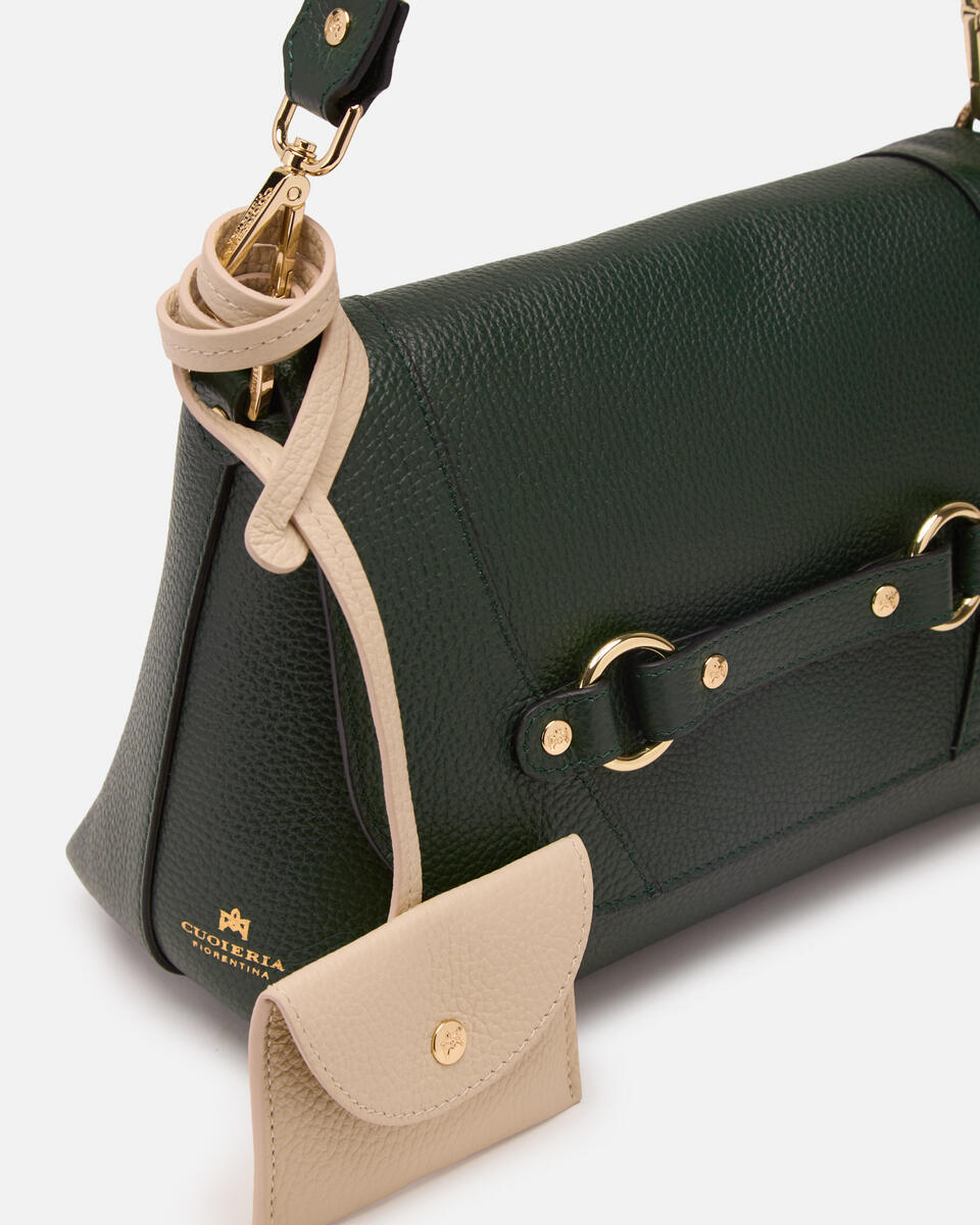Clara Flap Bag Muschioprosecco  - Messenger - Borse Donna - Borse - Cuoieria Fiorentina