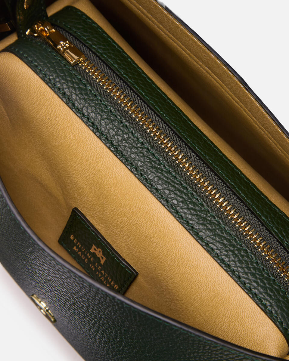 Clara Flap Bag Muschioprosecco  - Messenger - Borse Donna - Borse - Cuoieria Fiorentina