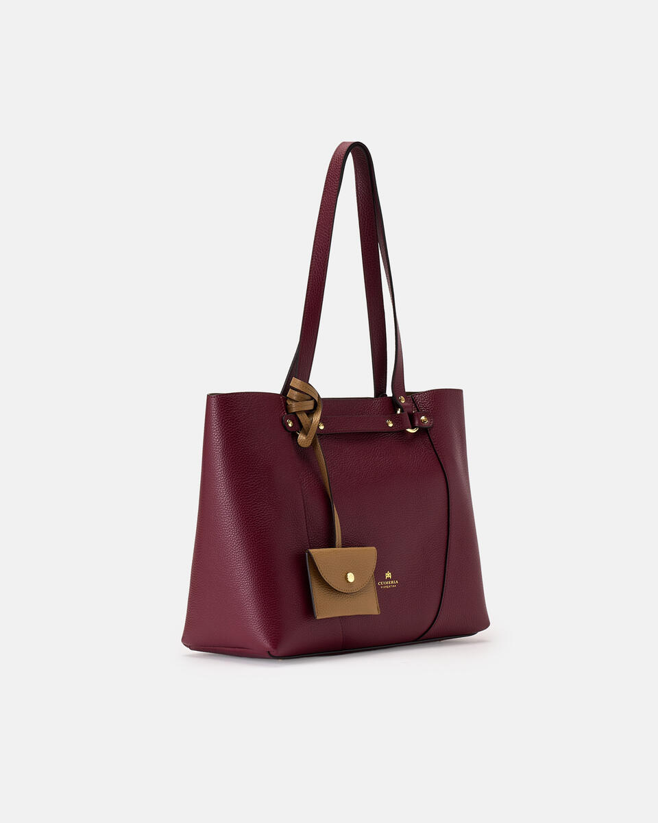 Clara Shopping Bordeauxdesert  - Shopping - Borse Donna - Borse - Cuoieria Fiorentina