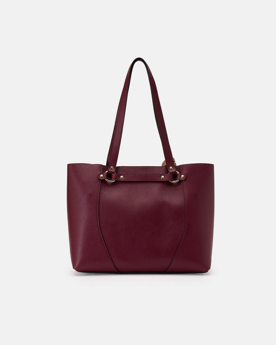 Clara Shopping Bordeauxdesert  - Shopping - Borse Donna - Borse - Cuoieria Fiorentina