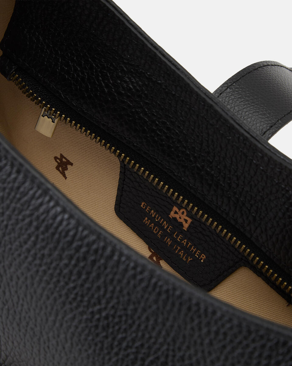 BAGUETTE Black  - Tote Bags - Women's Bags - Bags - Cuoieria Fiorentina
