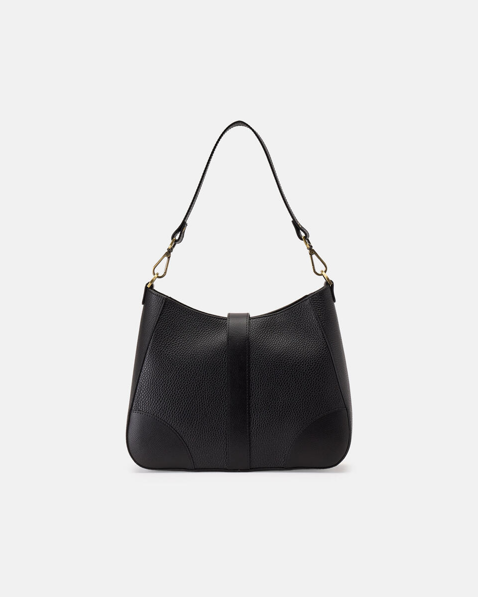 HOBO BAG Black  - Tote Bags - Women's Bags - Bags - Cuoieria Fiorentina