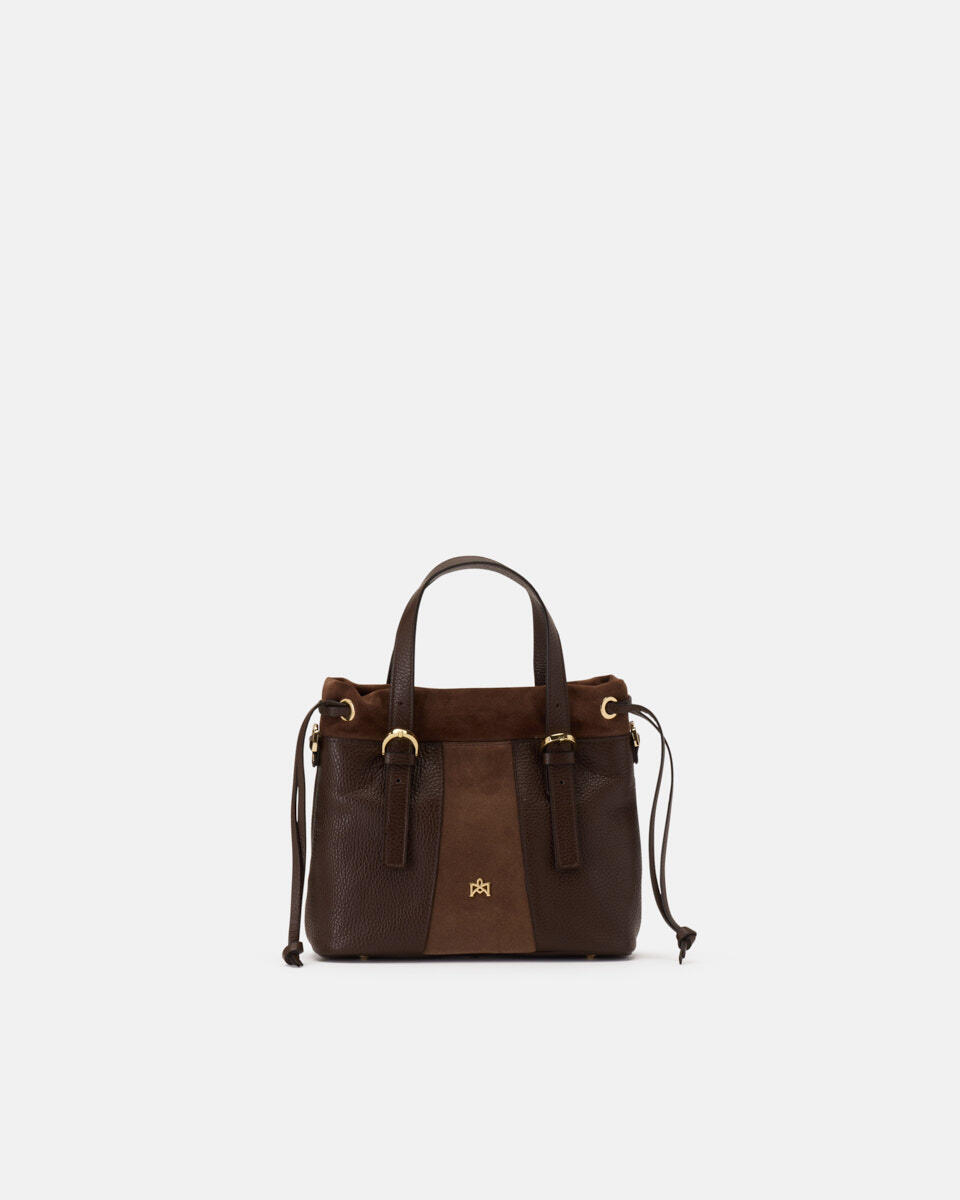 Sybel small tote bag Cioccolato  - Tote Bag - Borse Donna - Borse - Cuoieria Fiorentina