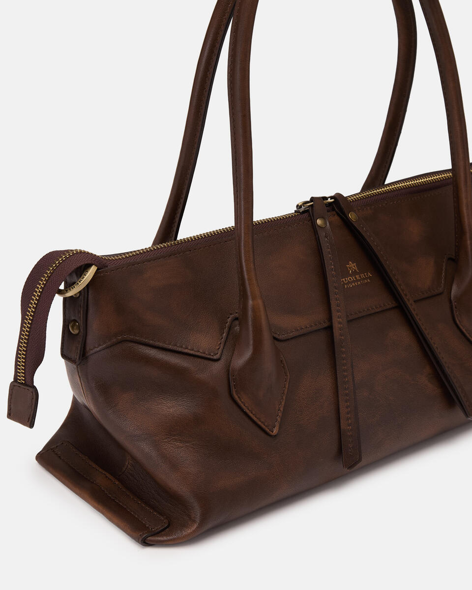 Holly Medium tote vitello Texas Caramel  - Shopping - Borse Donna - Borse - Cuoieria Fiorentina