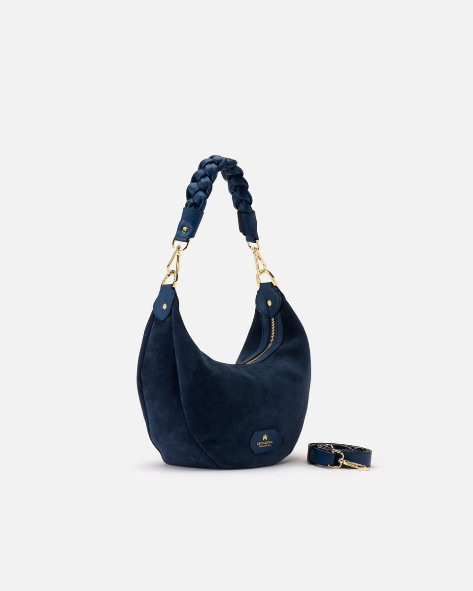Emma Boho small hobo Oceano  - Borse A Spalla - Borse Donna - Borse - Cuoieria Fiorentina