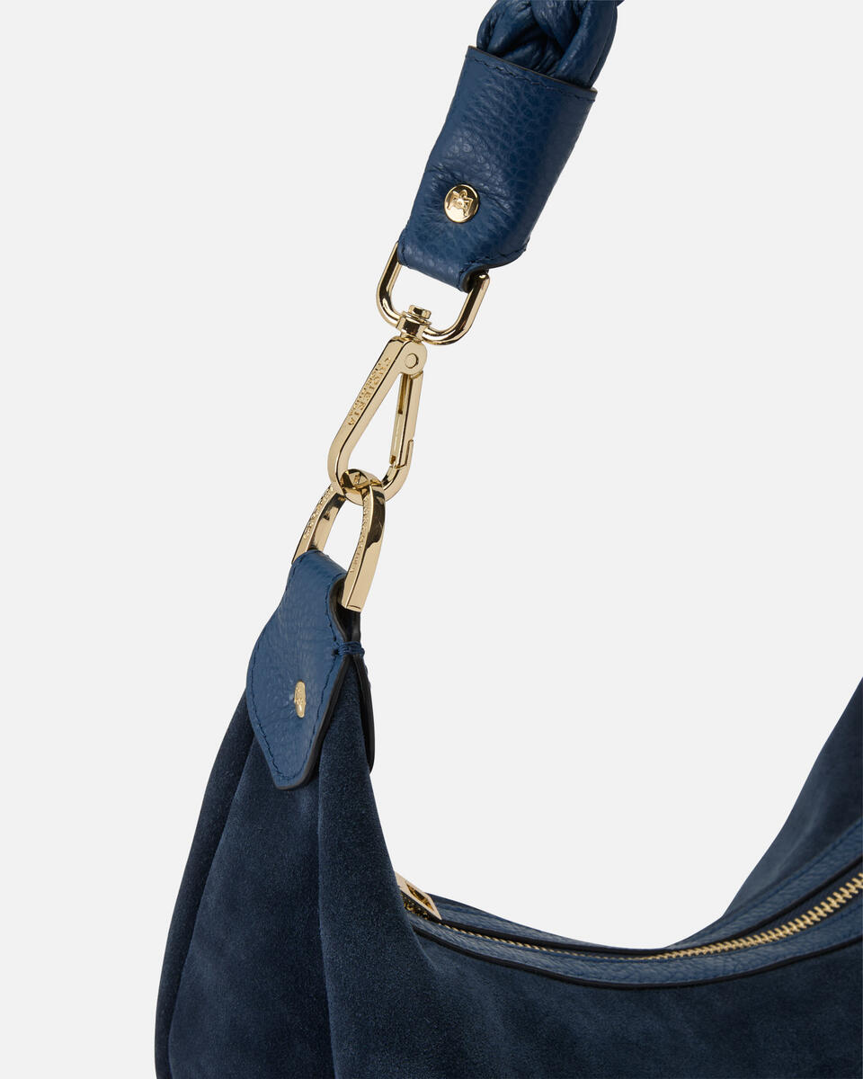 Emma Boho small hobo Oceano  - Borse A Spalla - Borse Donna - Borse - Cuoieria Fiorentina