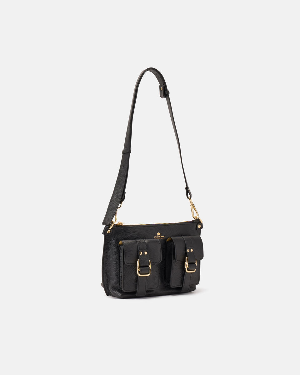 Blow pocket lipstick bag Nero  - Tracolla - Borse Donna - Borse - Cuoieria Fiorentina