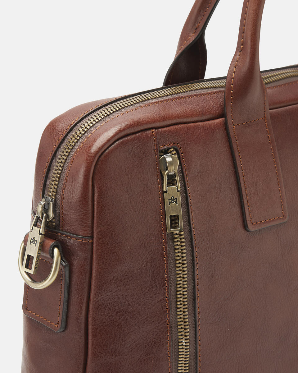 W&C PC Case 15,6 Marrone  - Cartelle - Borse Uomo - Borse - Cuoieria Fiorentina