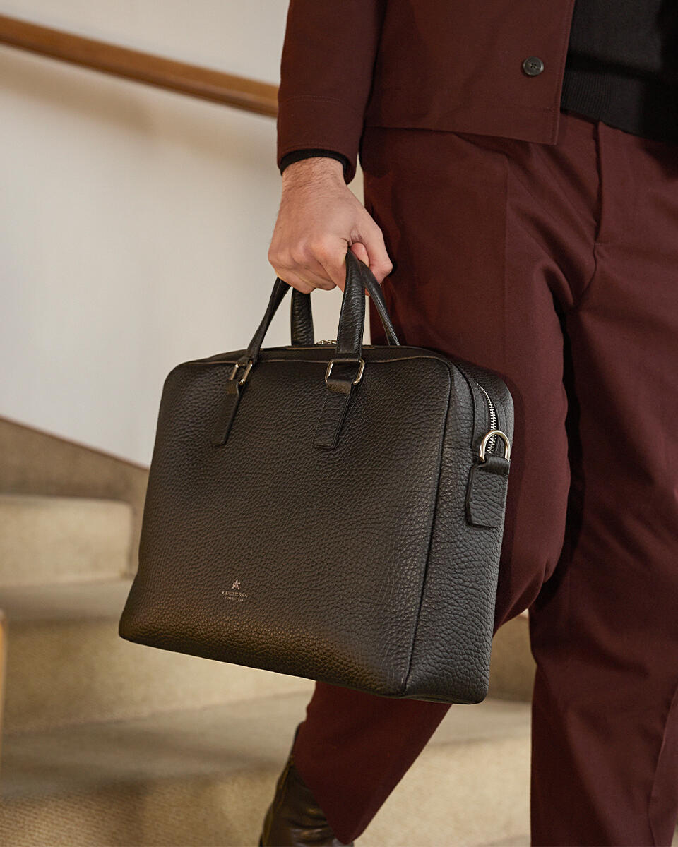 Brad cartella 1 zip porta pc 15 Tea  - Cartelle - Borse Uomo - Borse - Cuoieria Fiorentina