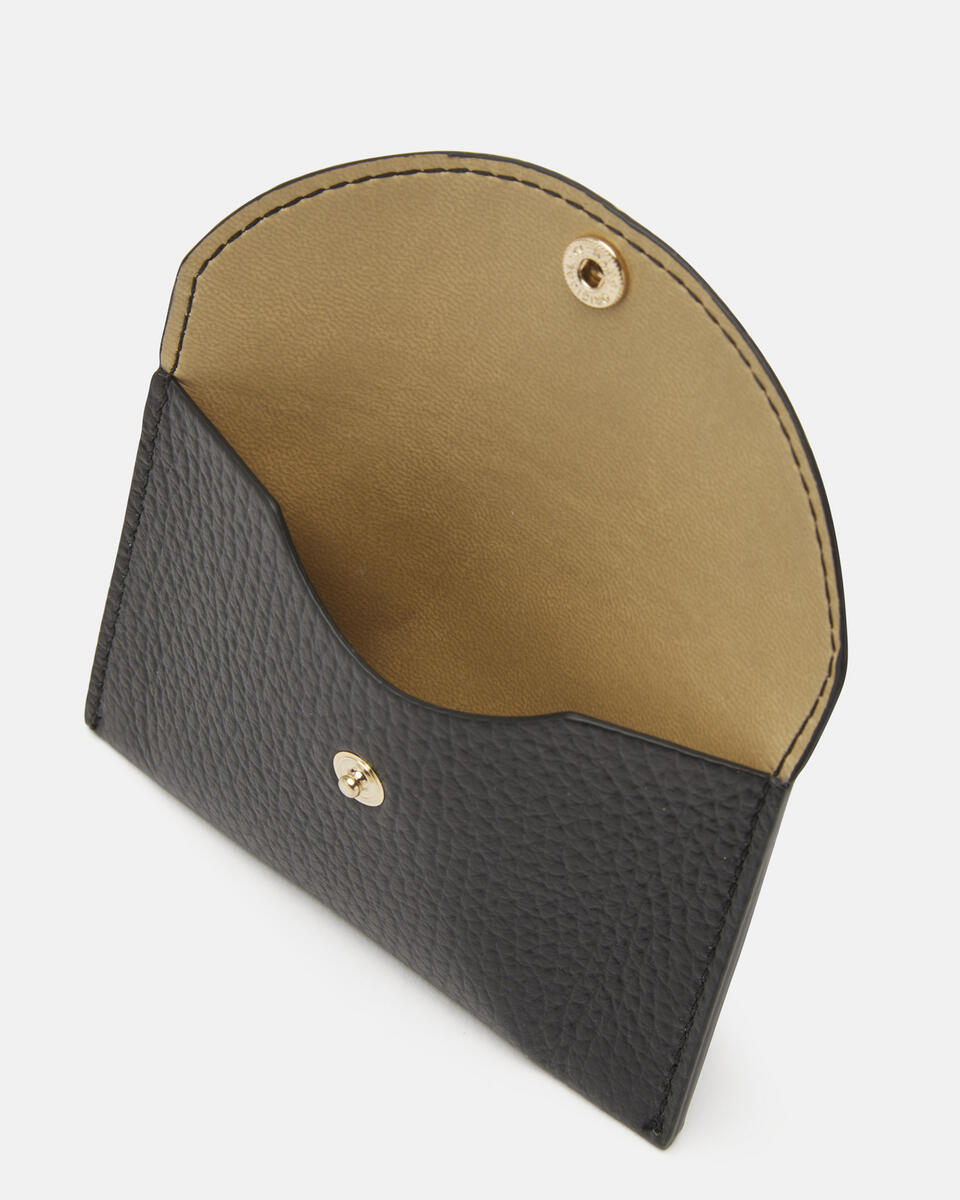 CARD HOLDER Black  - Women's Wallets - Women's Wallets - Wallets - Cuoieria Fiorentina