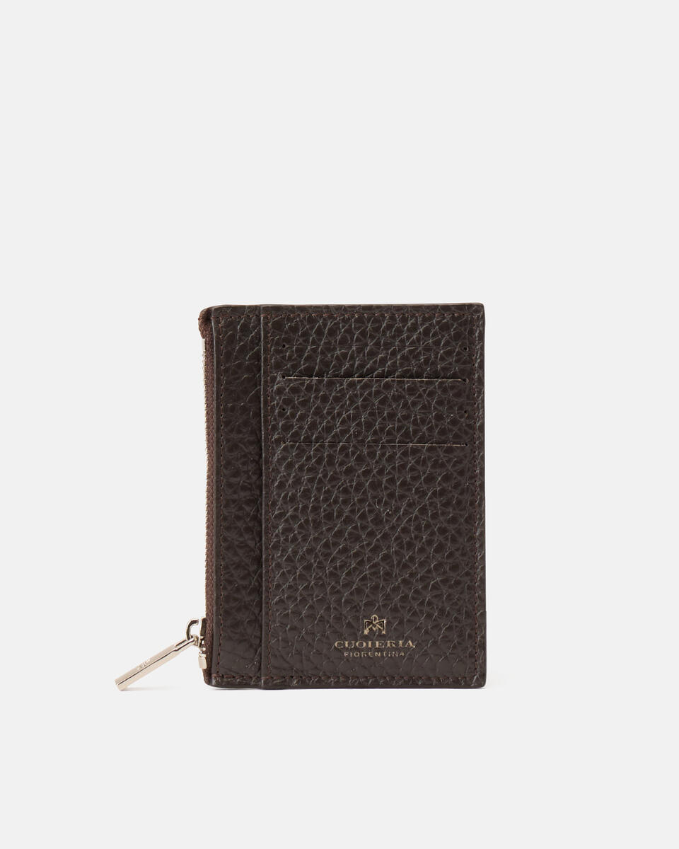 CARD HOLDER WITH ZIP Men's Wallets