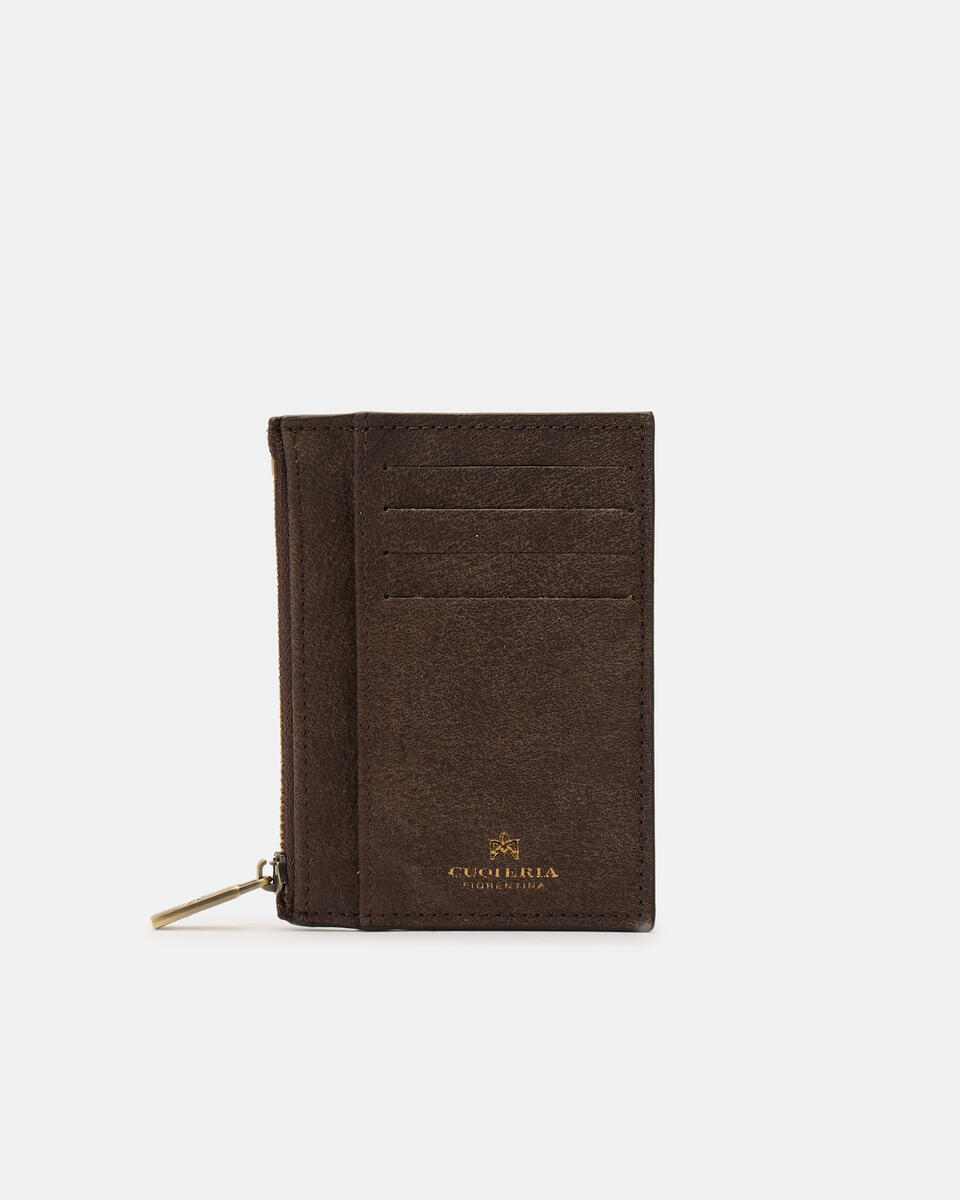 Card holder with zip Wallets