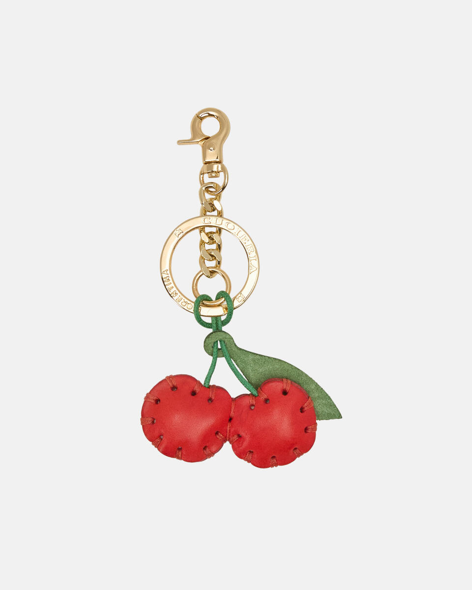 CHARM Red  - Key Holders - Women's Accessories - Accessories - Cuoieria Fiorentina