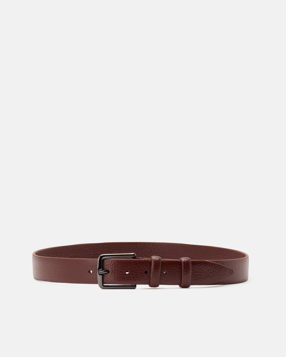 CASUAL BELT Brown  - Men Belts - Belts - Cuoieria Fiorentina