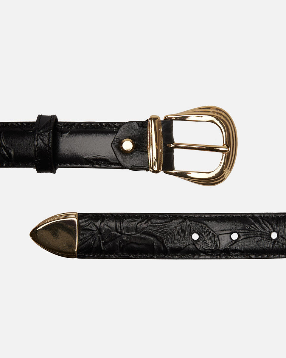 Belt Black  - Women's Belts - Belts - Cuoieria Fiorentina