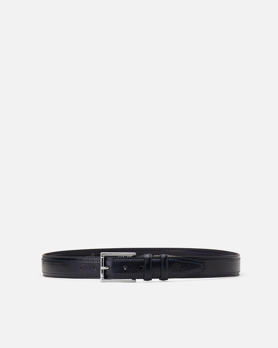 Casual Belt Blue  - Men Belts - Belts - Cuoieria Fiorentina