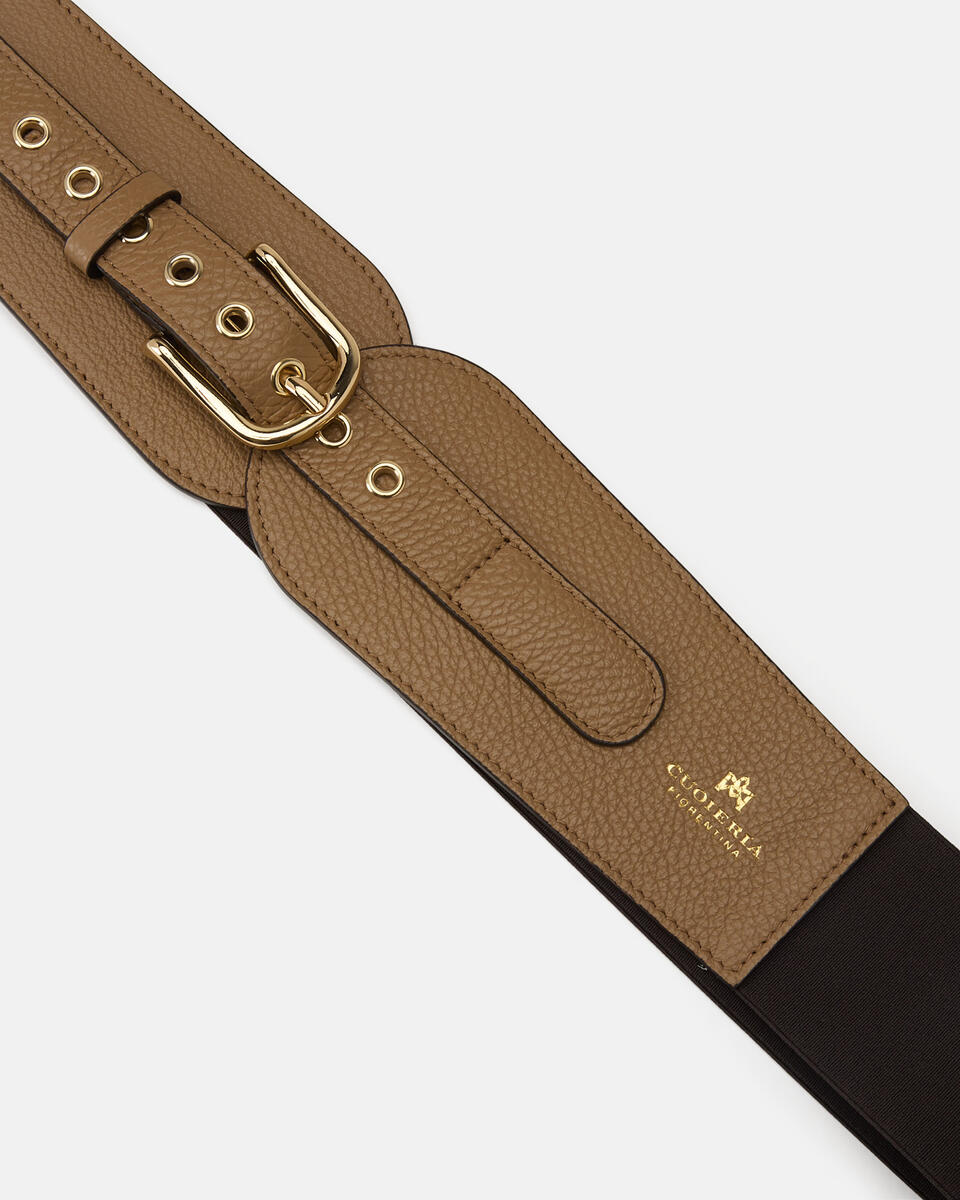 Fusciacca stretchy 6 cm Desert  - Cinture Donna - Cinture - Cuoieria Fiorentina