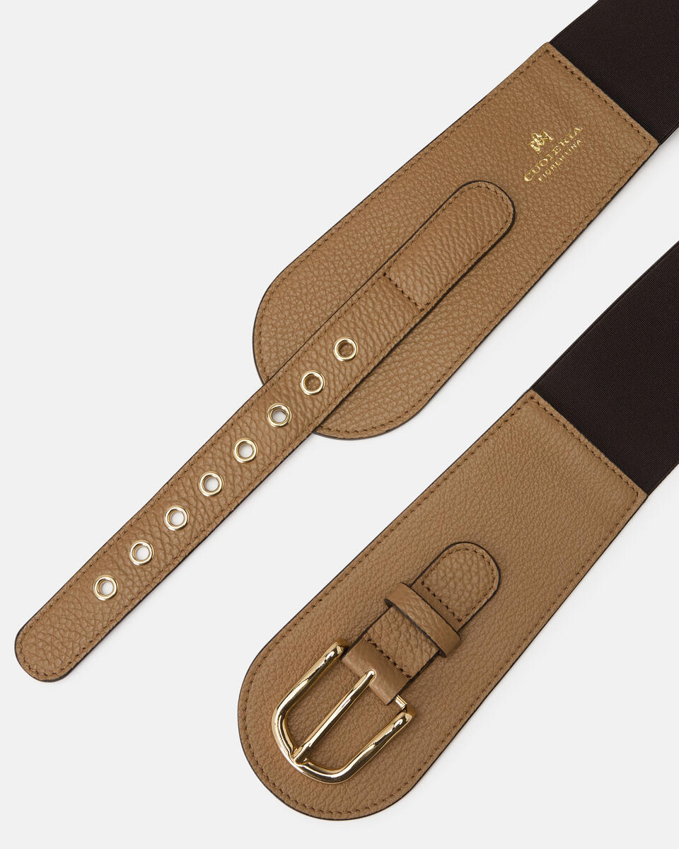 Fusciacca stretchy 6 cm Desert  - Cinture Donna - Cinture - Cuoieria Fiorentina