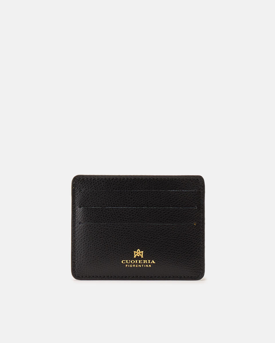 Card holder Black  - Women's Wallets - Women's Wallets - Wallets - Cuoieria Fiorentina